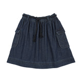 Denim Day Skirt-Blue Denim