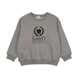Fan Club Boys Sweatshirt Big Logo-Light Gray Heather