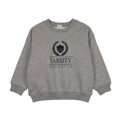 Fan Club Boys Sweatshirt Big Logo-Light Gray Heather