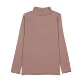 Bamboo Mockneck-Dried Rose
