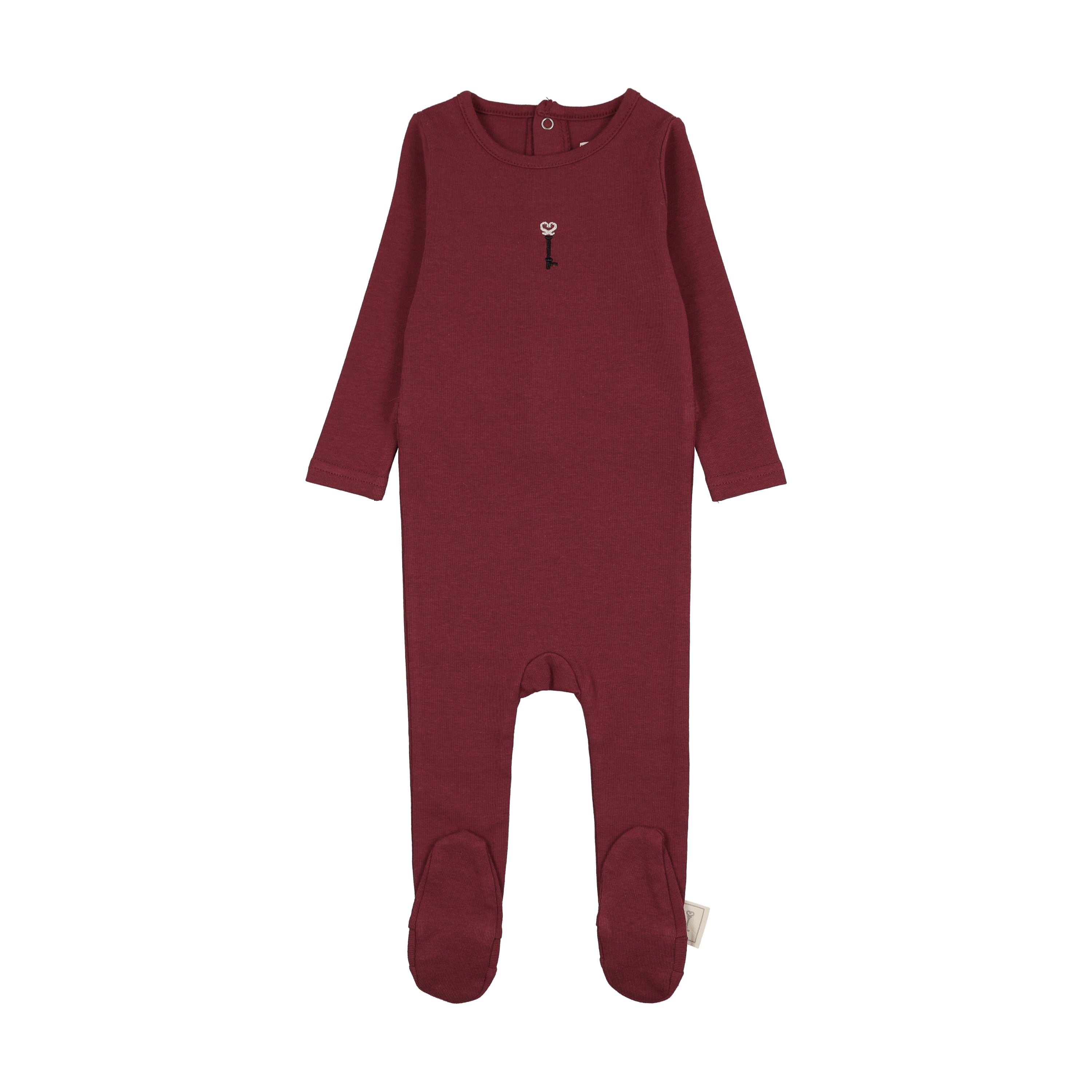 Limited Capsule Footie-Deep Red