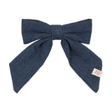 Denim-Day-Large-Bow-Clip-Blue Denim