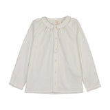 Toddler Boys Logo Shirt-Cream