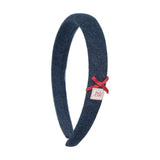 Denim Day Headband-Blue Denim