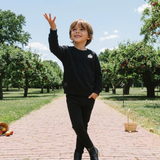 Mon Paris Boys Sweatshirt-Black