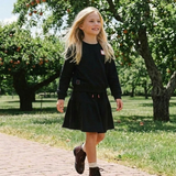Mon Paris Girls Sweatshirt-Black