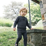 Marled Toddler Set Boy-Navy