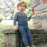 Heirloom Knits Boys Crew Neck-Dried Blue