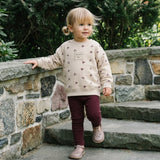 Bow Sweatshirt Set-Bow Print
