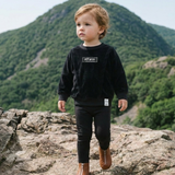 Velour Boys Set-Black