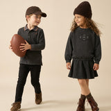 Stitch Studio Polo Ls-Off Black