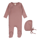 Speckled Footie Set