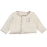 Velour Cardi- Cream/Oat