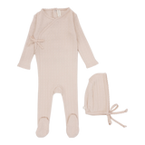 Fine Pointelle Footie Set