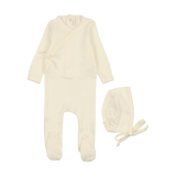 Pinpoint Wrapover Footie Set