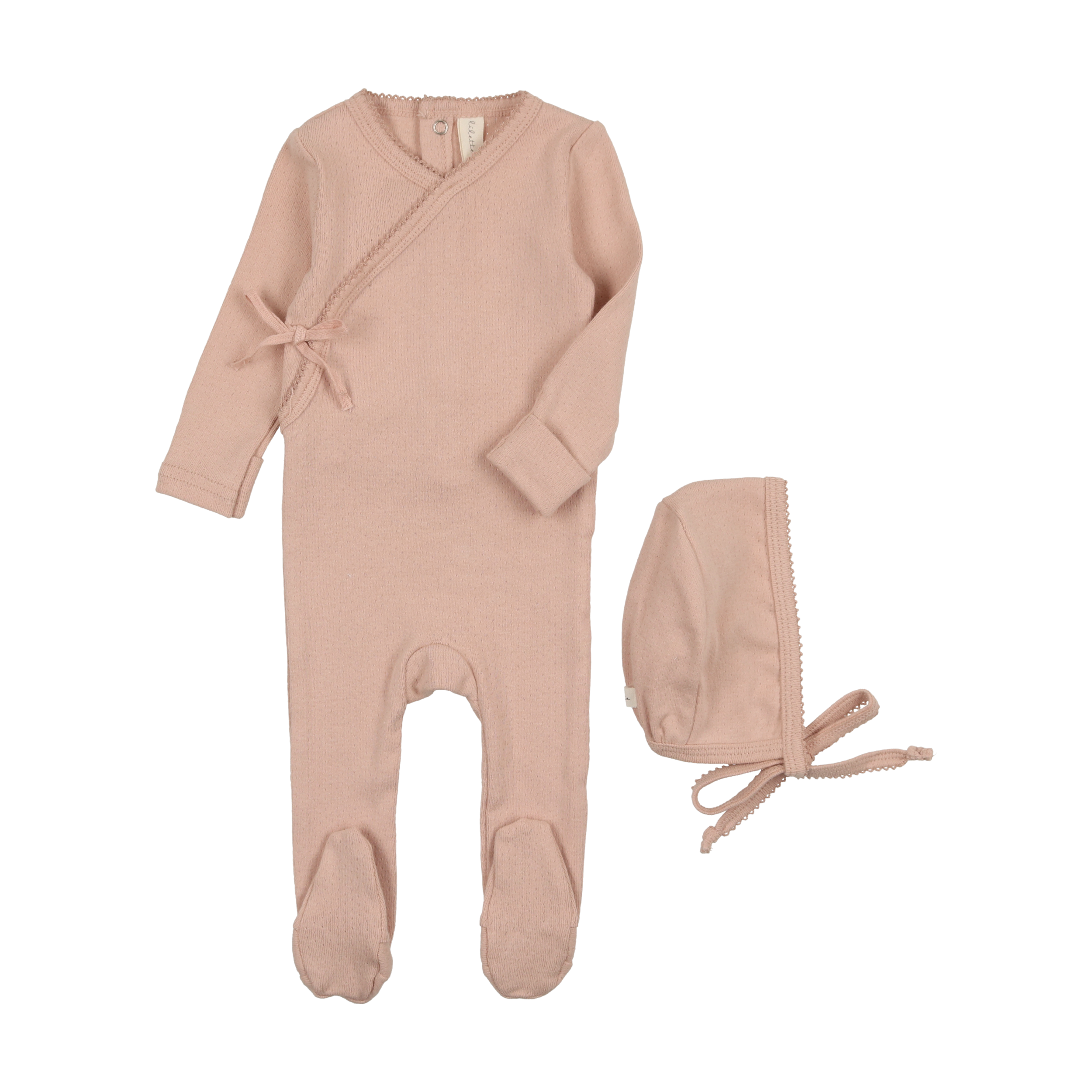Pinpoint Wrapover Footie Set