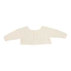 Chunky Knit Shrug - Cream