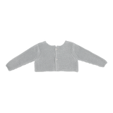Chunky Knit Shrug - Pale Blue