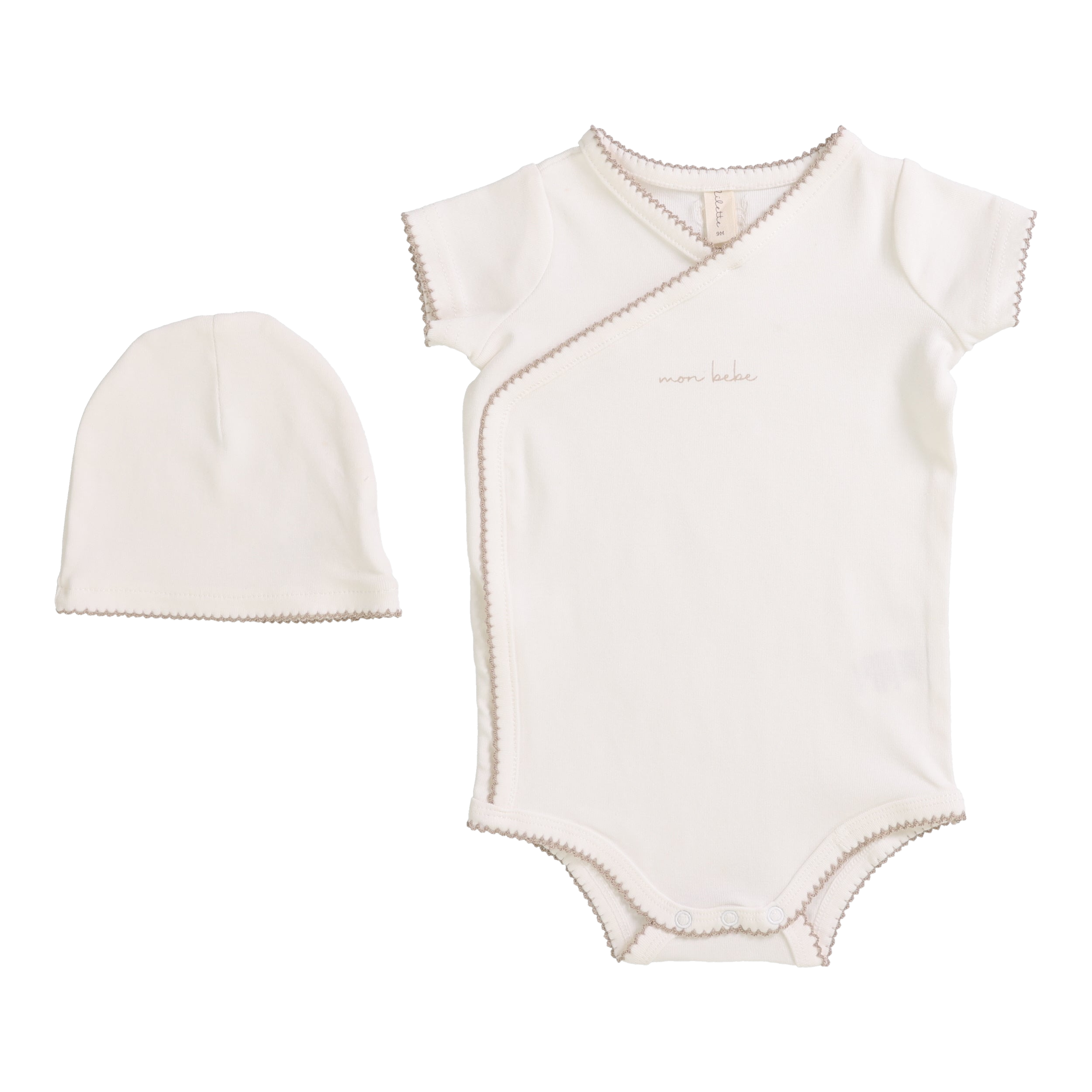 SCALLOPED EDGE ONESIE SET – Lil Legs Baby