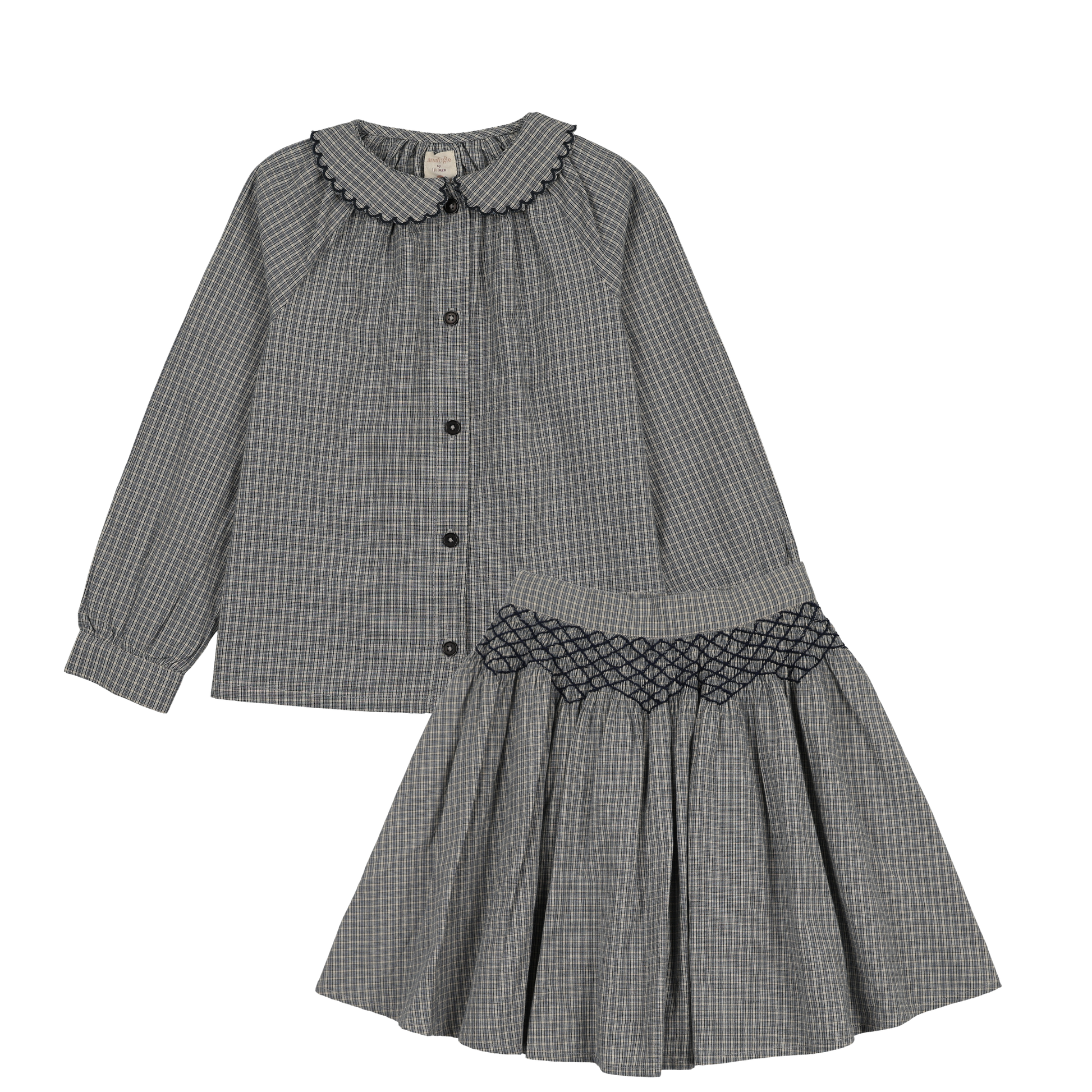 Plaid Edition Girls Set