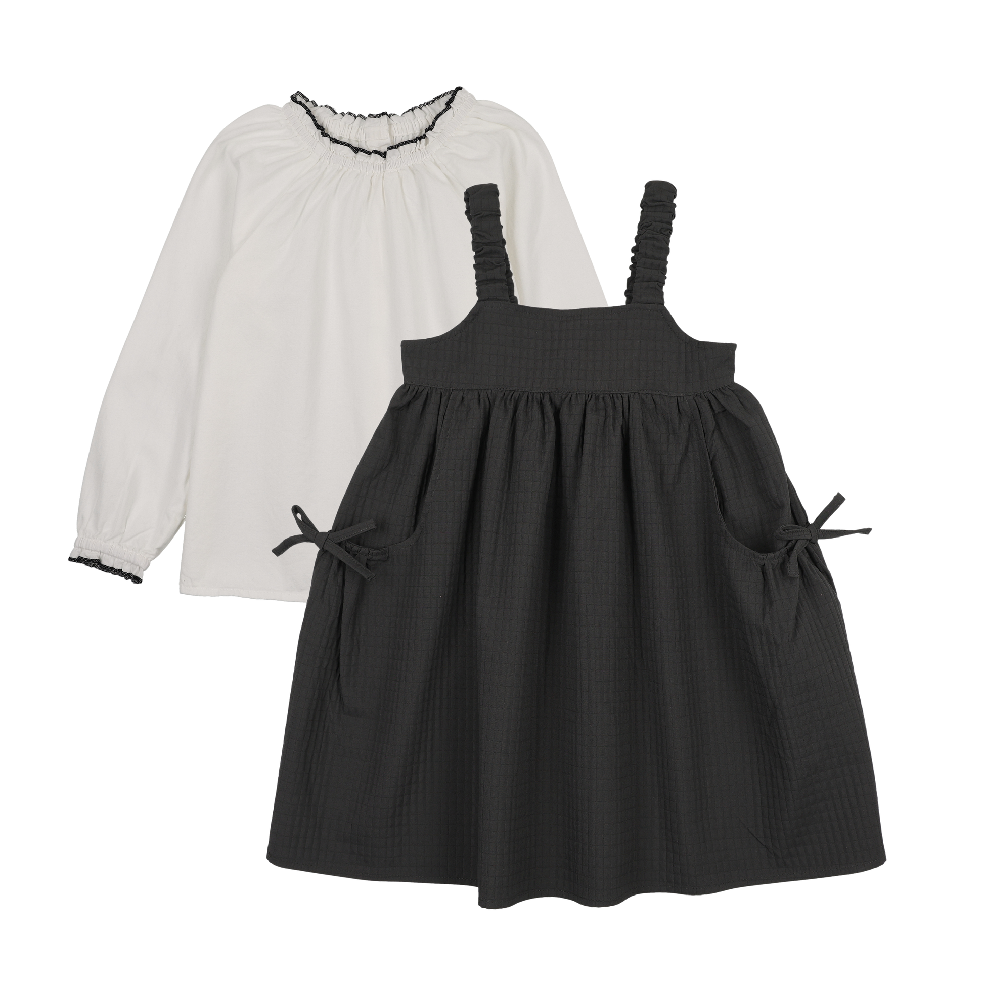 Jacquard Little Girls Set