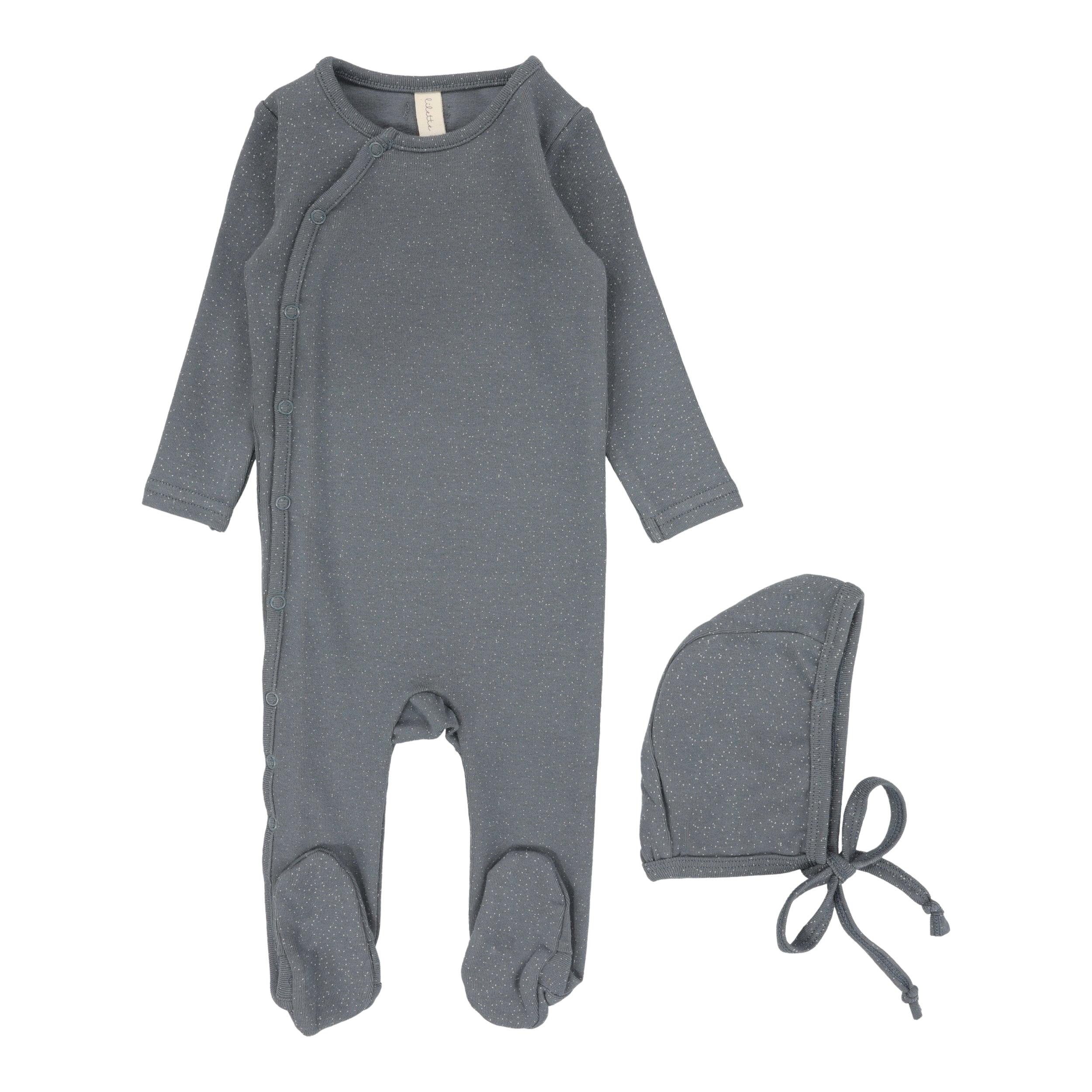 Speckled Footie Set