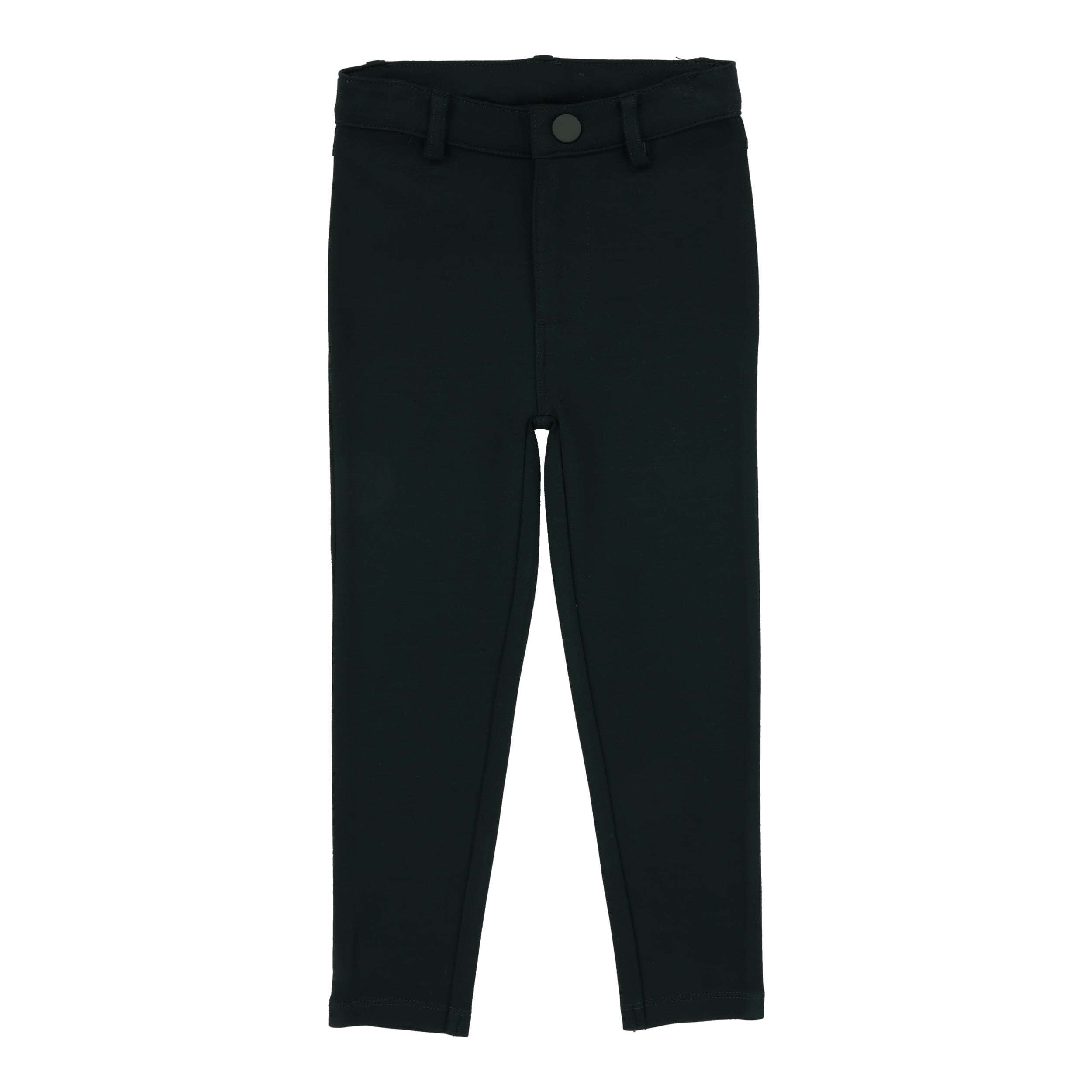 Knit Pants Without Seam-Hunter Green