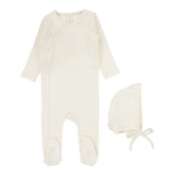 Speckled Footie Set