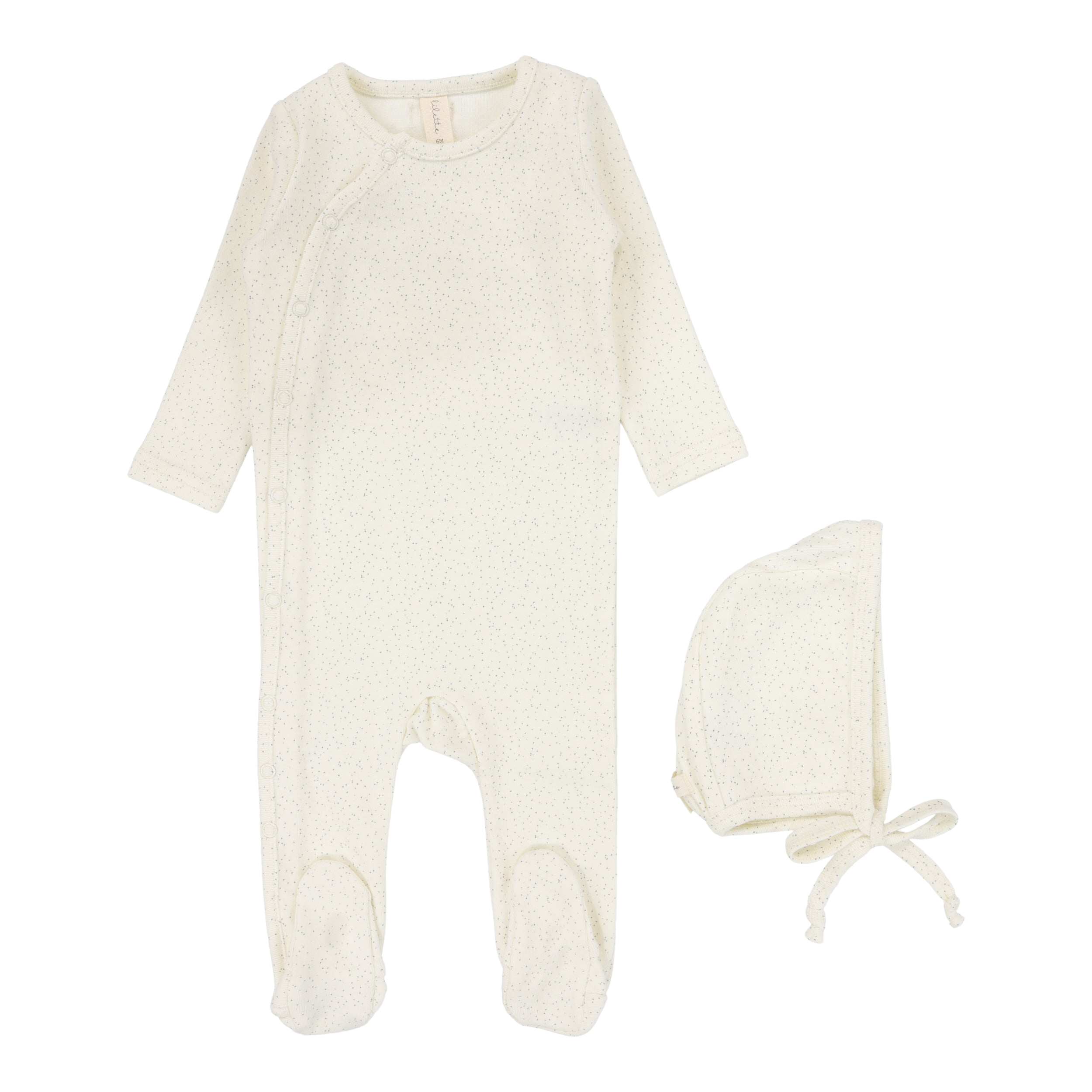 Speckled Footie Set