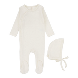 Speckled Footie Set