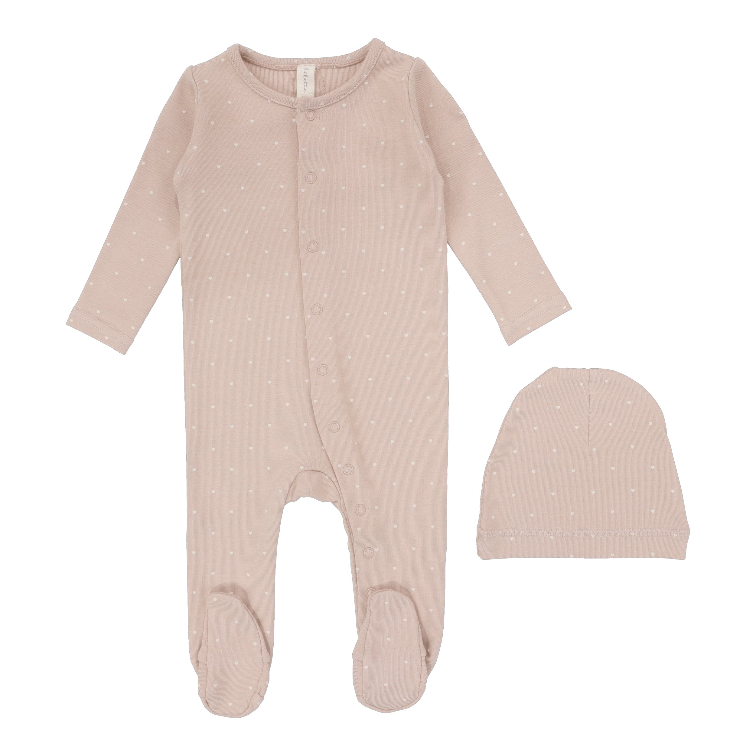 Lilette Cotton Word 3PC Set - Shell Pink Lilette Cotton Word 3PC Set - Shell Pink