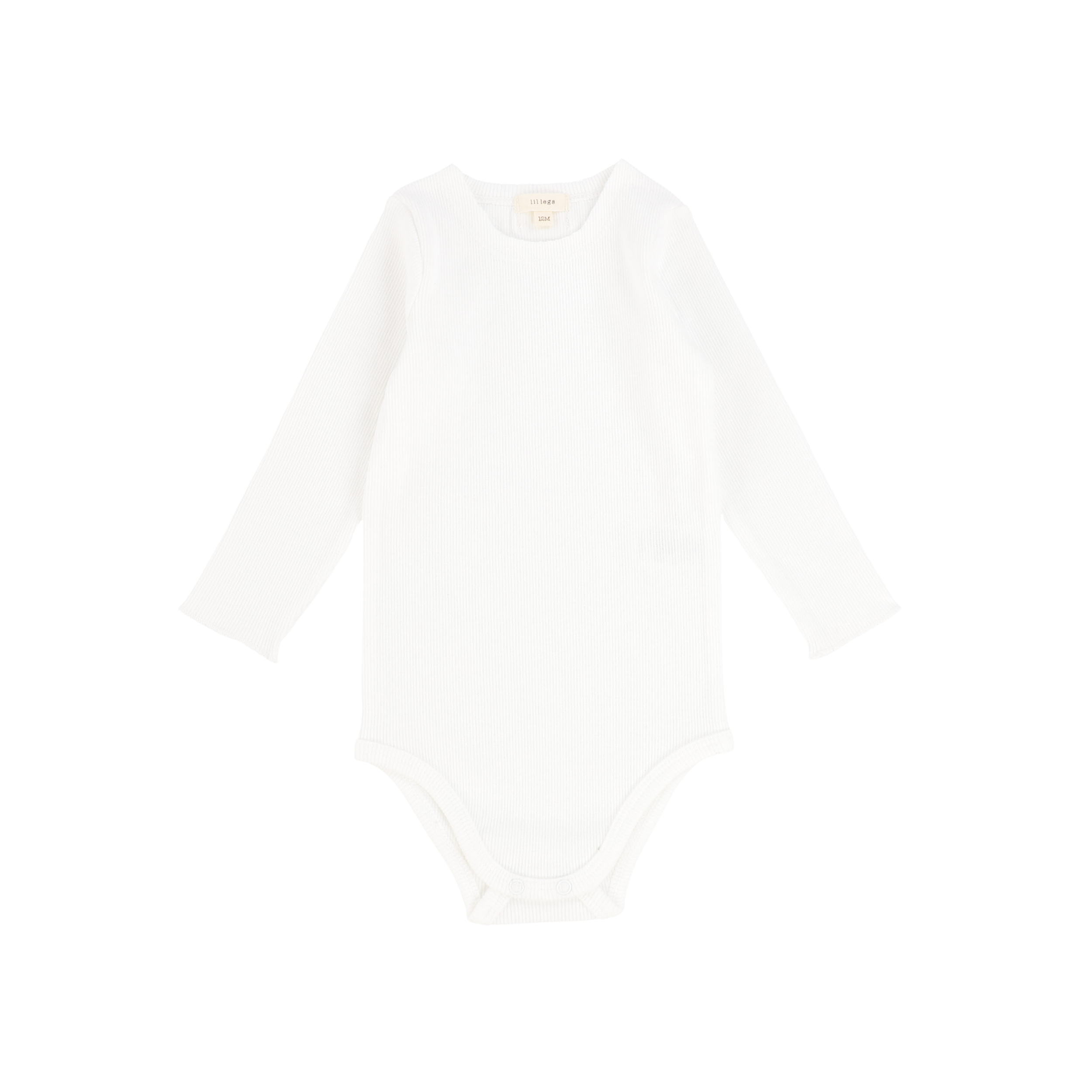 Ribbed Crewneck Onesie - Off White