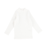 Ribbed Mockneck - Black