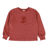 Sherpa Tulip Top-Mineral Red