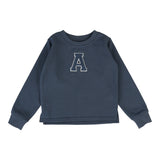 Sherpa Varsity Top-Off Blue