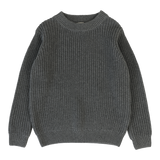 Chunky Knit Sweater-Grey