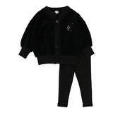 Boys Shabbos Lounge Set-Black