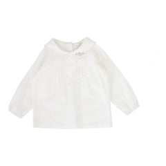 Toddler Girls Blouse-Winter White