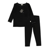 Emblem Lounge Set-Black