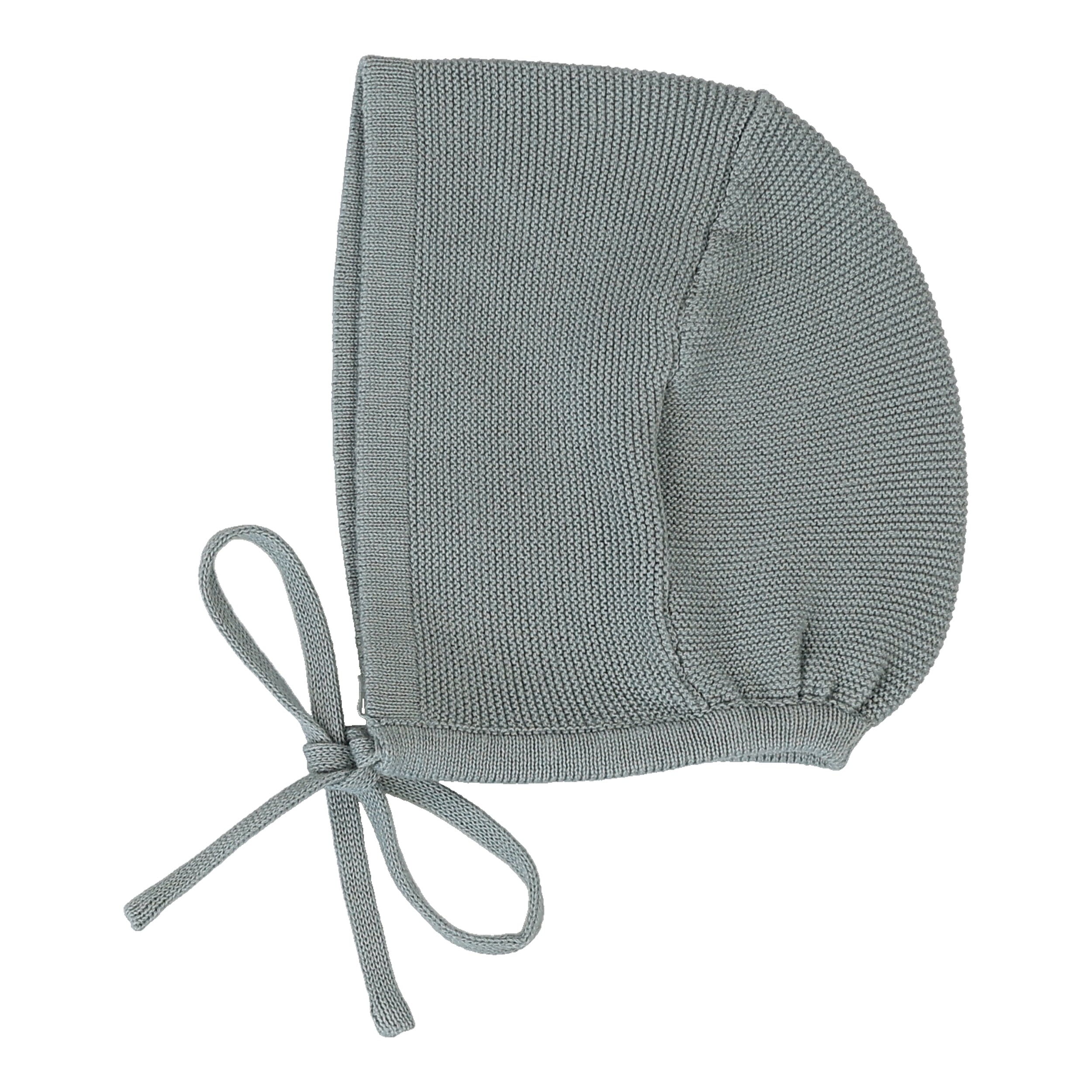 Knit Bonnet-Dusty Blue
