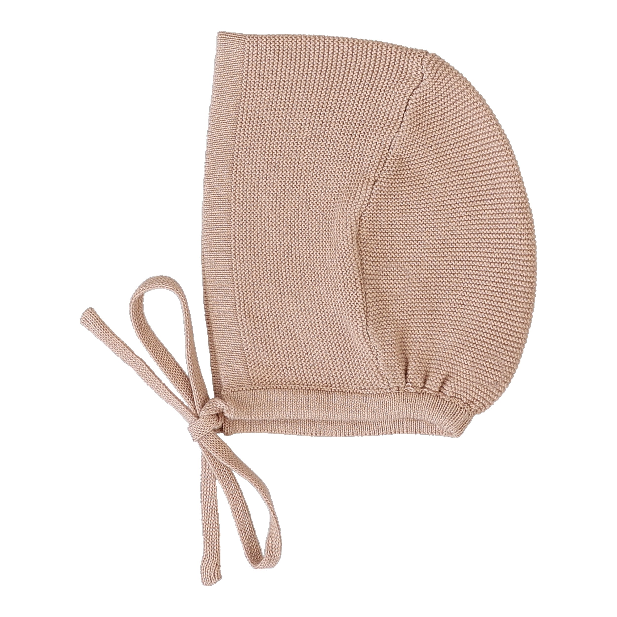 Knit Bonnet-Dusty Pink