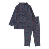 Floral Set-Off Blue/Floral