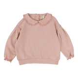 Wash Girls Sweatshirt-Dusty Pink