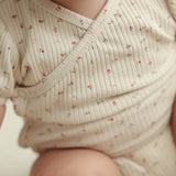 Side Snap Rib Romper
