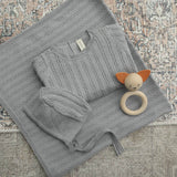 Pointelle Knit Footie