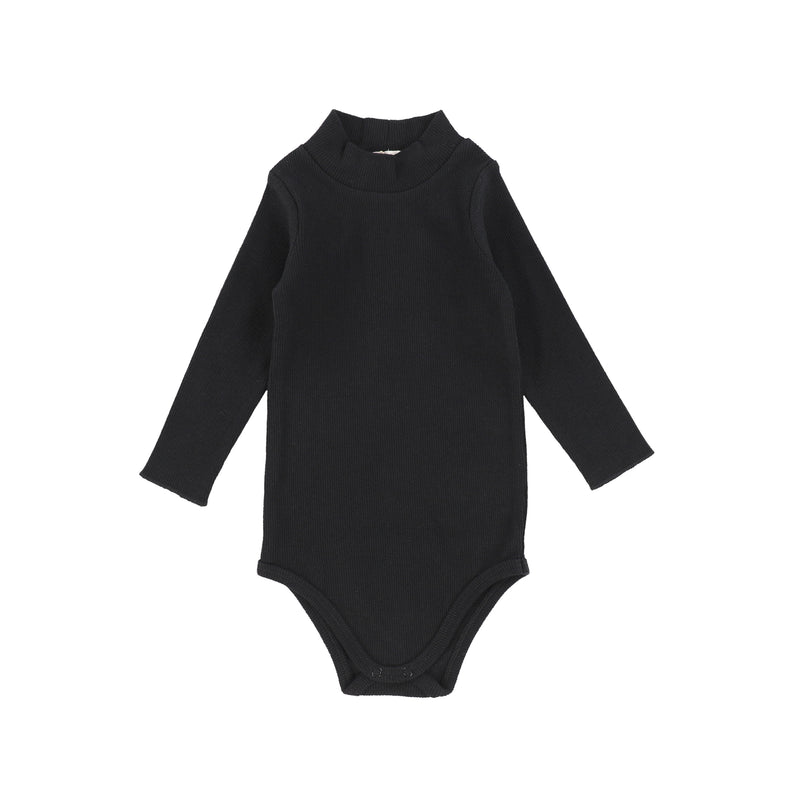 Ribbed Mockneck Onesie