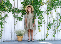 Eyelet Short Sleeve Dress