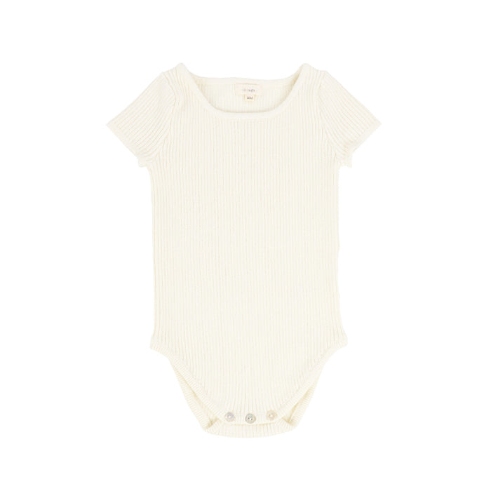 Basic Knit Short Sleeve Onesie