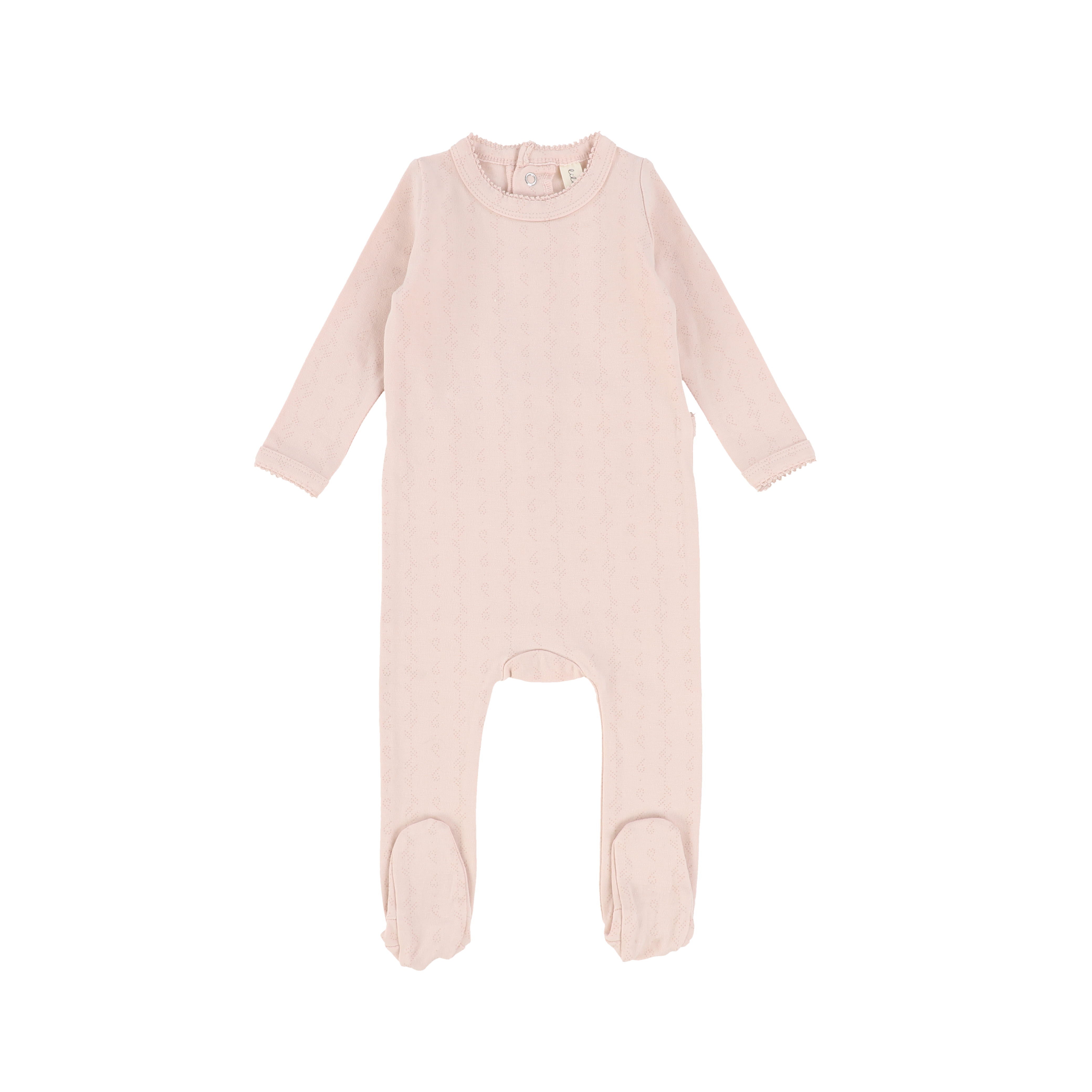 Pointelle Printed Footie