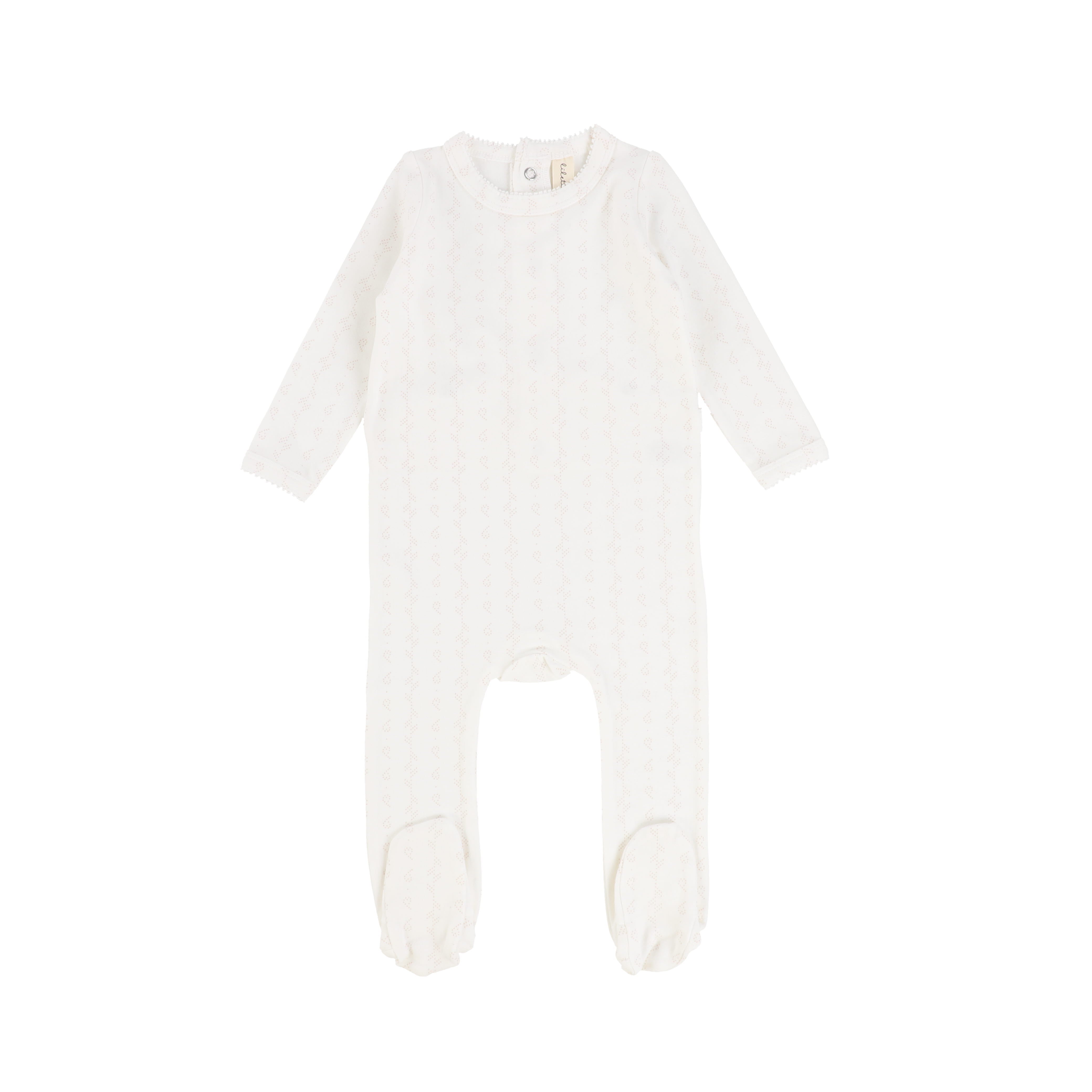 Pointelle Printed Footie